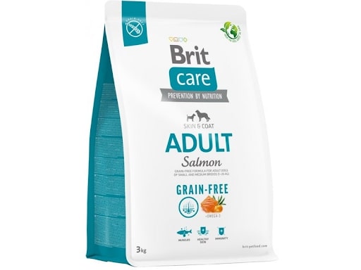 brit care grain free adult salmon & potato 1