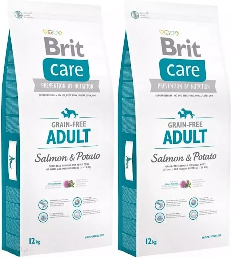 brit care grain free adult salmon & potato 3