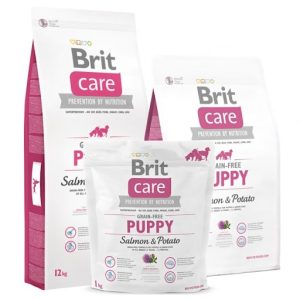 brit care grain free puppy salmon & potato