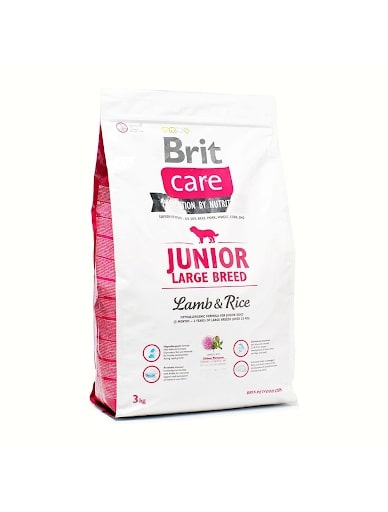 brit care junior large breed lamb & rice 2