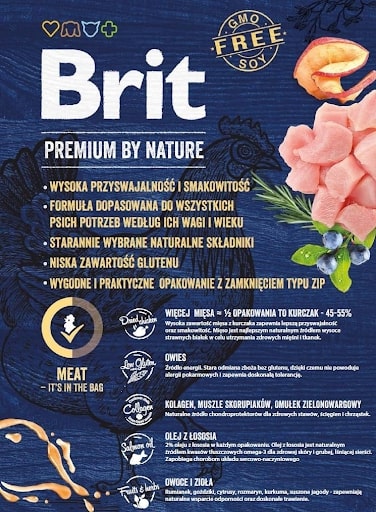 brit premium by nature adult s 3